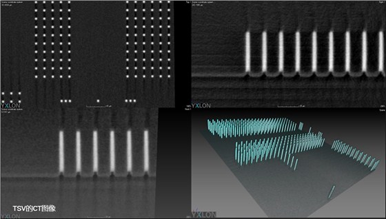 TSV硅通孔CT图
